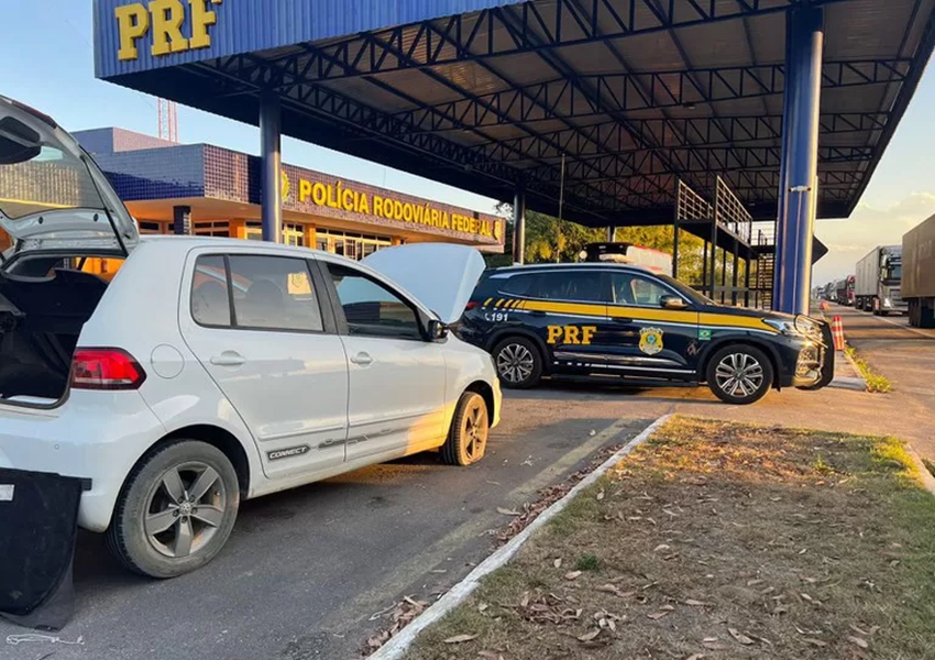 Polícia Rodoviária Federal Recupera Veículo Furtado com Placas Clonadas em Vitória da Conquista