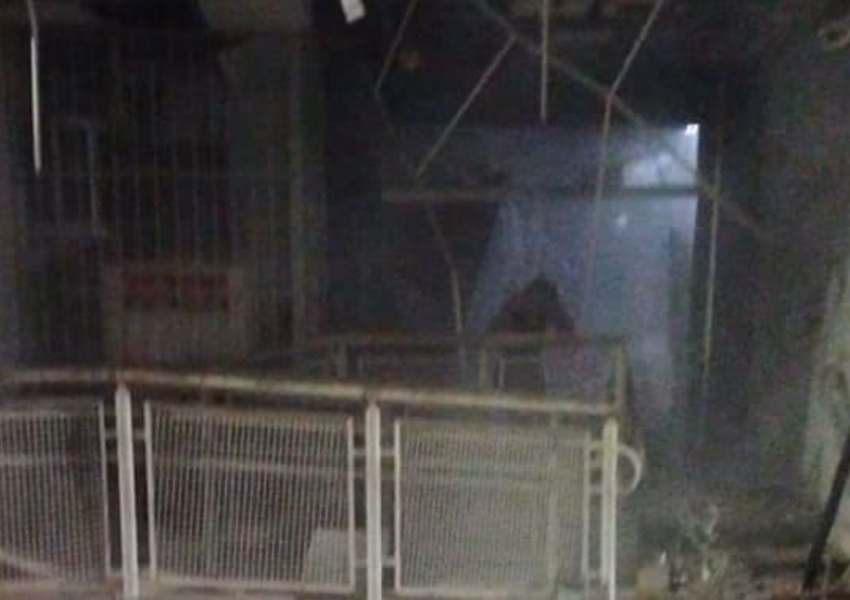 Agência da Caixa fica destruída após explosão em cidade do Recôncavo baiano