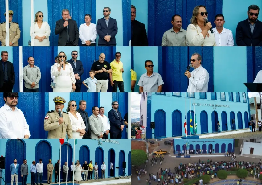 Prefeita Joanina e autoridades participam de ato cívico da Independência