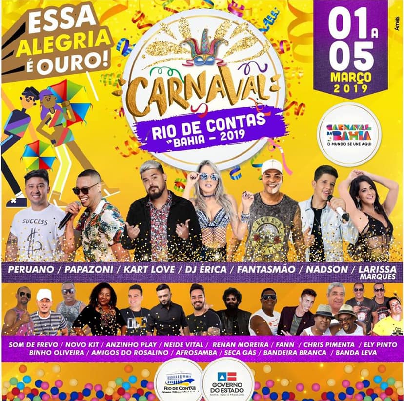 O Carnaval de Rio de Contas – Essa Alegria é Ouro