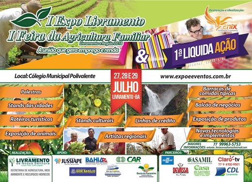 I Expo Livramento e I Feira da Agricultura Familiar de Livramento e Região 2018