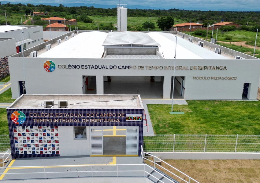 Governador Jerônimo Rodrigues inaugura Colégio Estadual do Campo de Tempo Integral e entrega obras em Ibipitanga