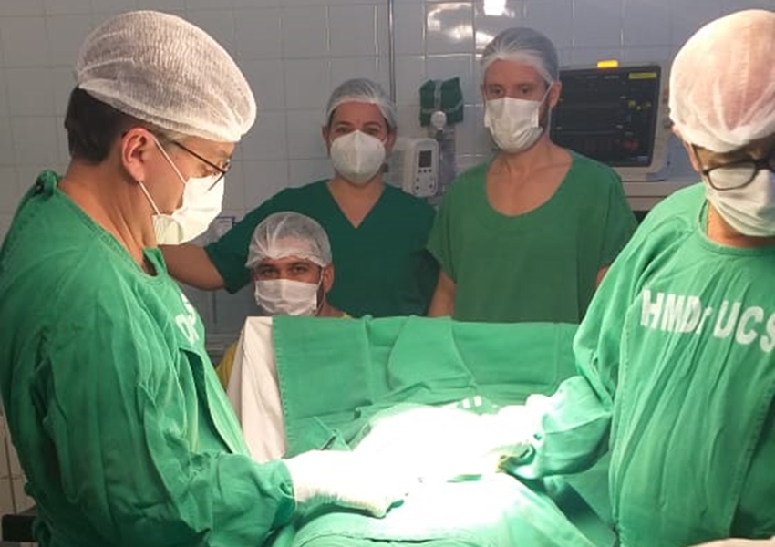 Primeiro parto humanizado é realizado no Hospital Municipal Dr. Ulysses Celestino da Silva