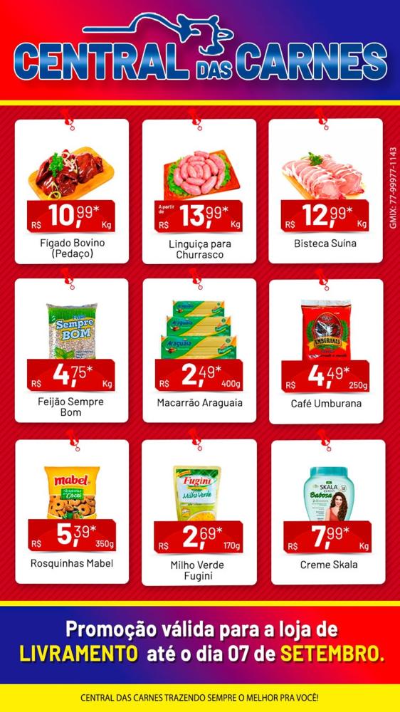 Mega promoção Queima de Estoque na Central das Carnes: Imperdível!