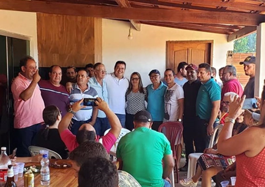  Deputado Marquinho Viana recebe apoio do grupo do prefeito de Tanhaçu, Dr. Jorge