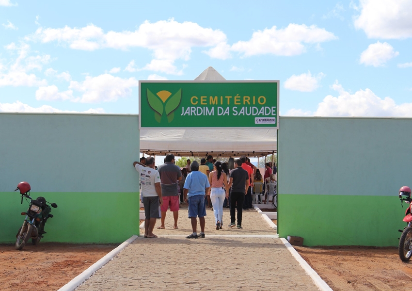 Cemitério Jardim da Saudade é inaugurado em Livramento de Nossa Senhora