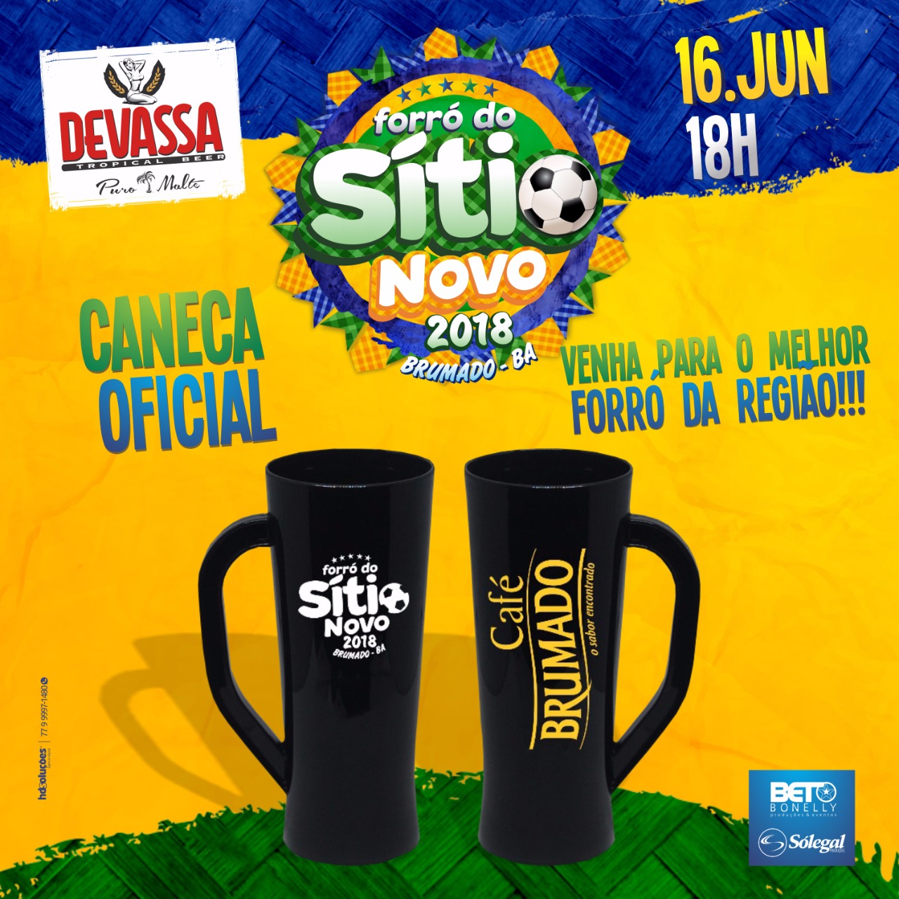 Forró do Sítio Novo 2018: Caneca oficial do evento é lançada