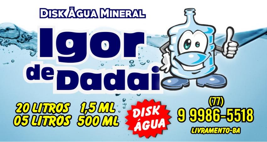 Disk Água Mineral Igor de Dadai