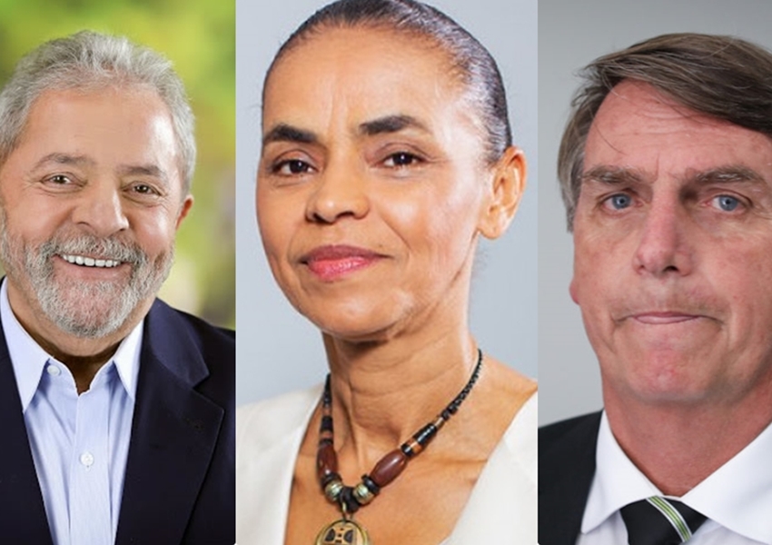 Após prisão, Lula perde votos e Bolsonaro e Marina Silva empatam, segundo Datafolha