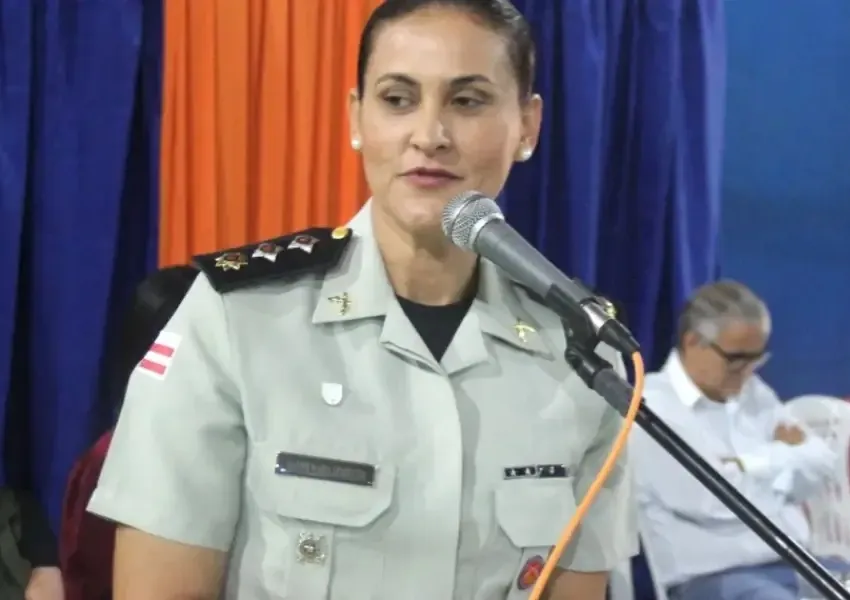 Tenente-coronel Maria Aparecida será a primeira mulher a comandar o 16º BPM em Serrinha
