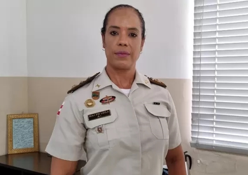 Major Leila Gonçalves é nomeada comandante da CIPPA Porto Seguro
