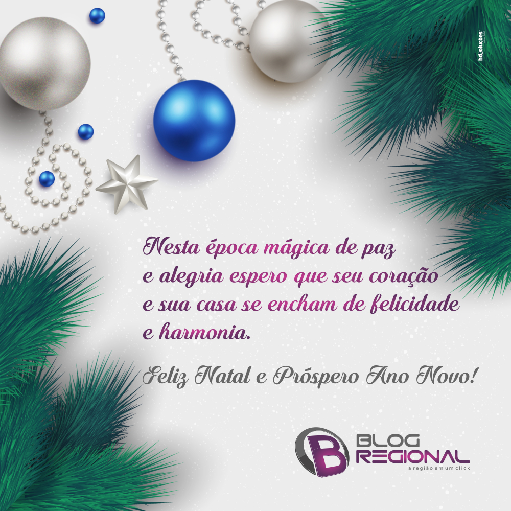 Feliz Natal e um Feliz Ano Novo a todos