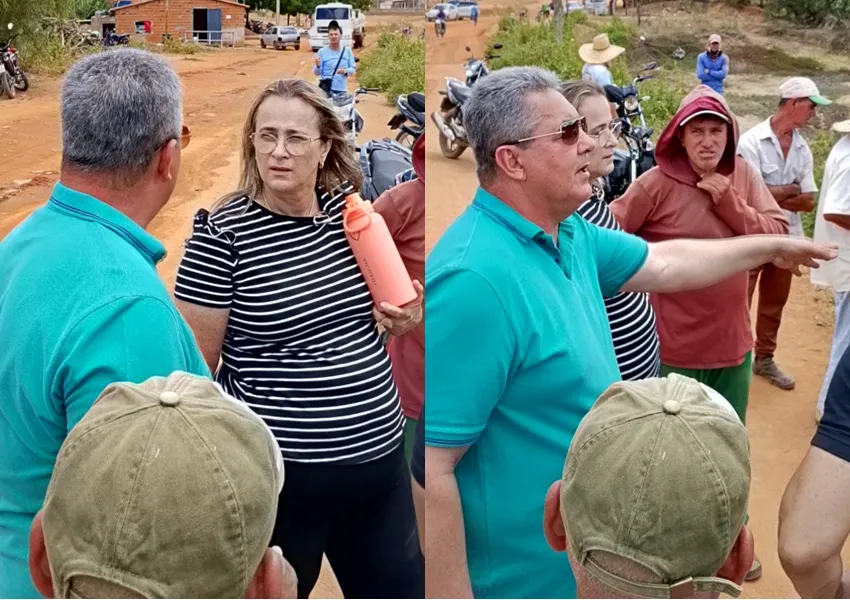 Presidente da Câmara, Cidão Aracatu, visita Comunidade do Barbosa durante ação de limpeza