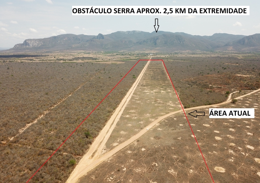 Livramento: Visita técnica revela impedimento para construção de Aeródromo em Monte Oliveira