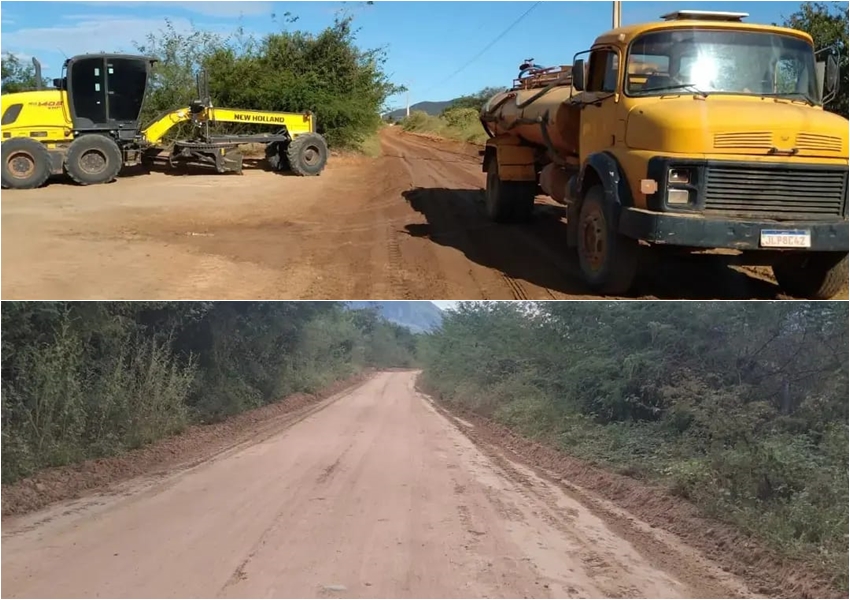 Ações de recuperação de estradas vicinais são realizadas em todo o município de Livramento