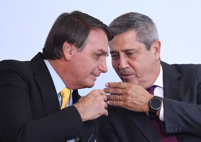 Cotado para vice de Bolsonaro, Braga Netto será exonerado nesta semana