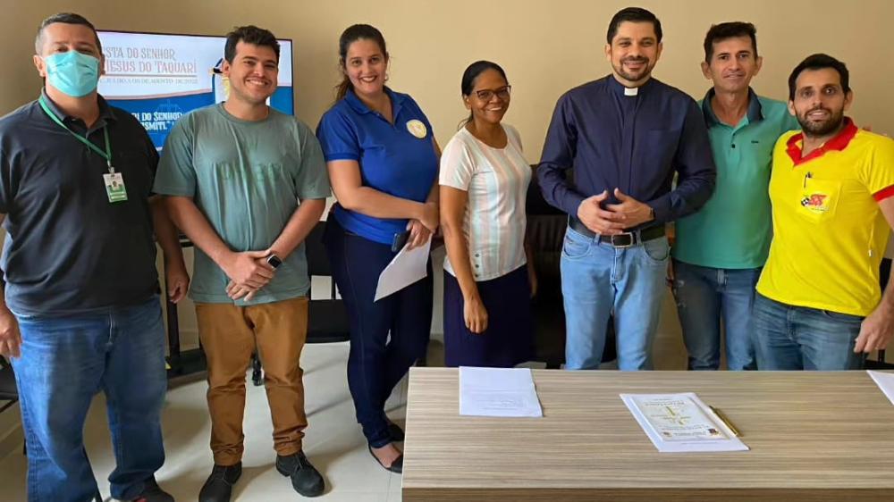 Paróquia divulga tema e arte da festa do Bom Jesus do Taquari 2023