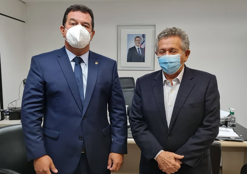 Deputado Marquinho Viana em audiência com o  Secretário de Relações Institucionais do Governo da Bahia