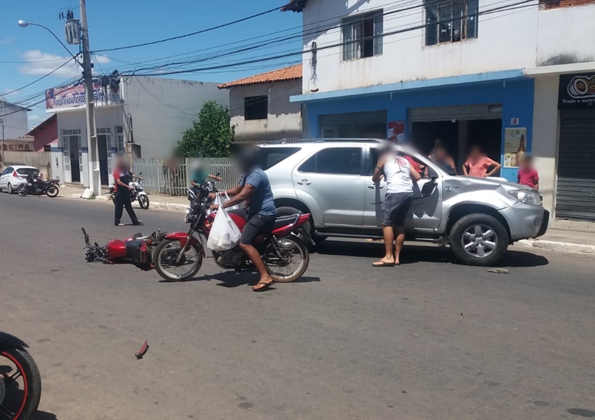 Livramento: Mais um acidente é registrado na Avenida Leônidas Cardoso
