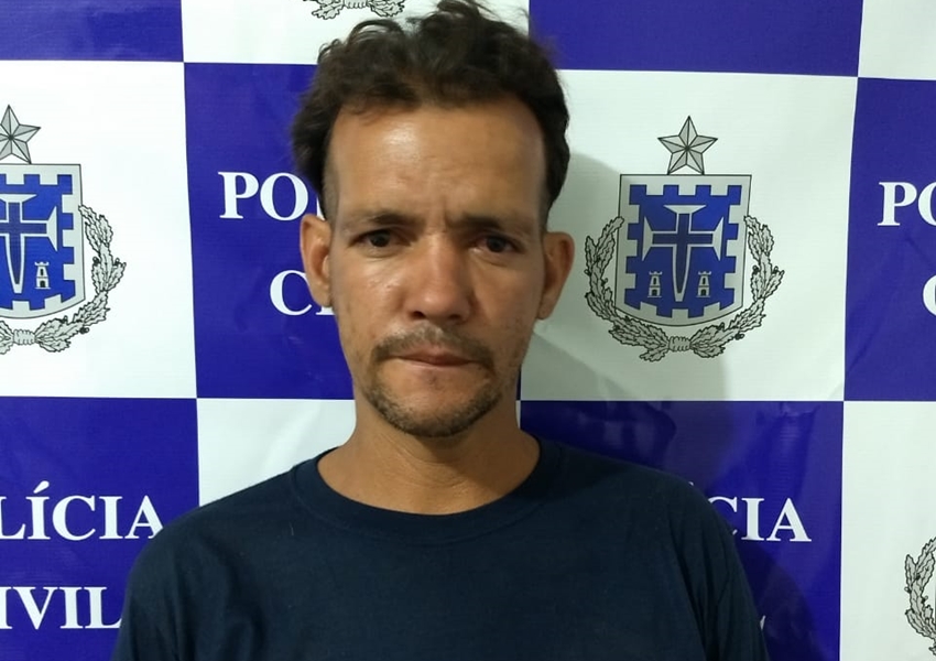Polícia Civil prende homem que furtou objetos de residência no Bairro Benito Gama