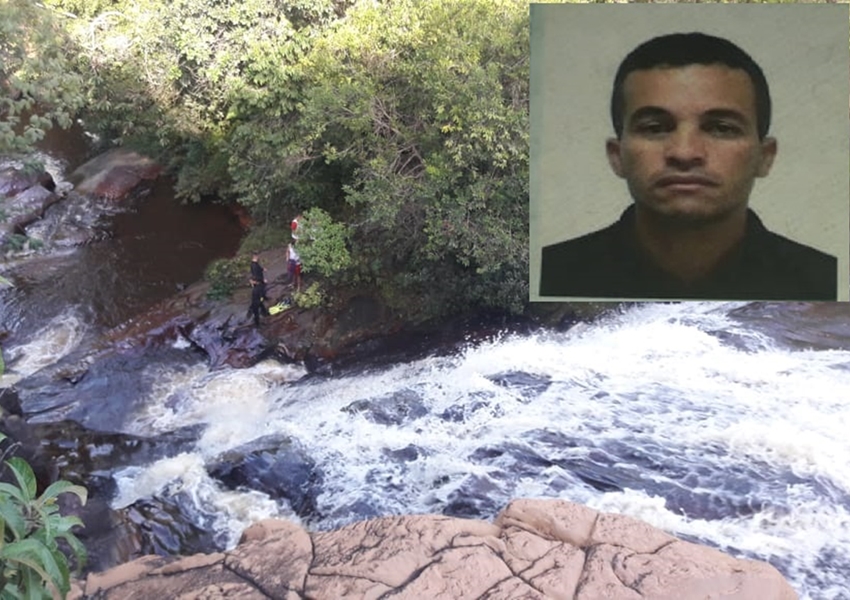 Rio de Contas: Bombeiros localizam corpo de homem desaparecido na Cachoeira do Fraga