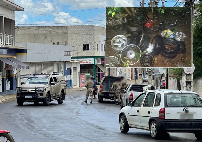 Operação conjunta da Polícia Militar e Civil desmantela desmanche de motocicletas em Aracatu