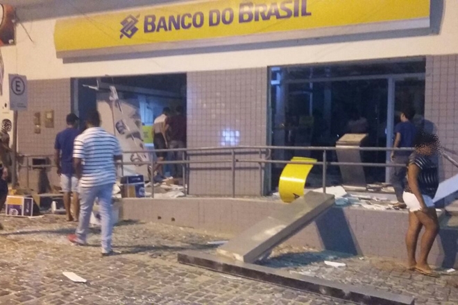 Bandidos atacam agência do Banco do Brasil no sudoeste da Bahia