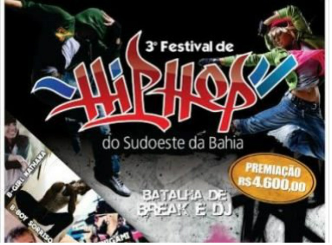 III Festival de Hip Hop do Sudoeste da Bahia abre inscrições nesta quarta