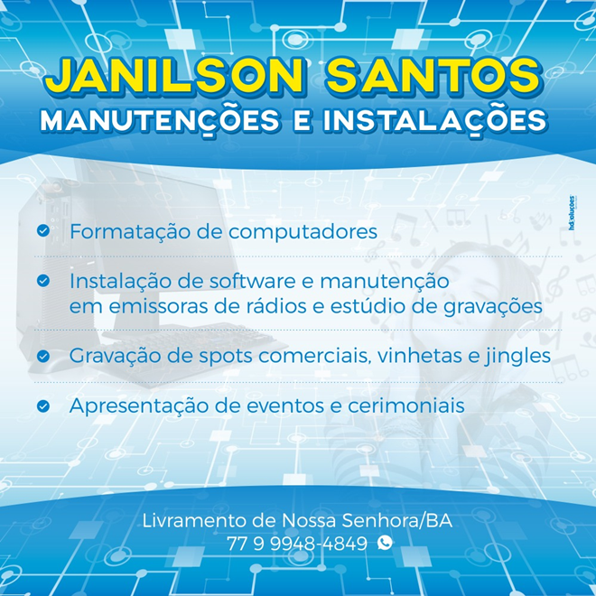 Janilson Santos manutenções e instalações