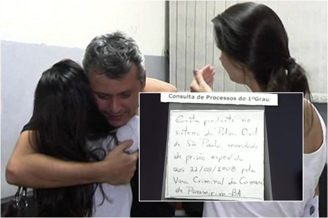 Homem é preso por engano após tentar renovar RG em São Paulo; Ele tinha mandado de prisão em Paramirim